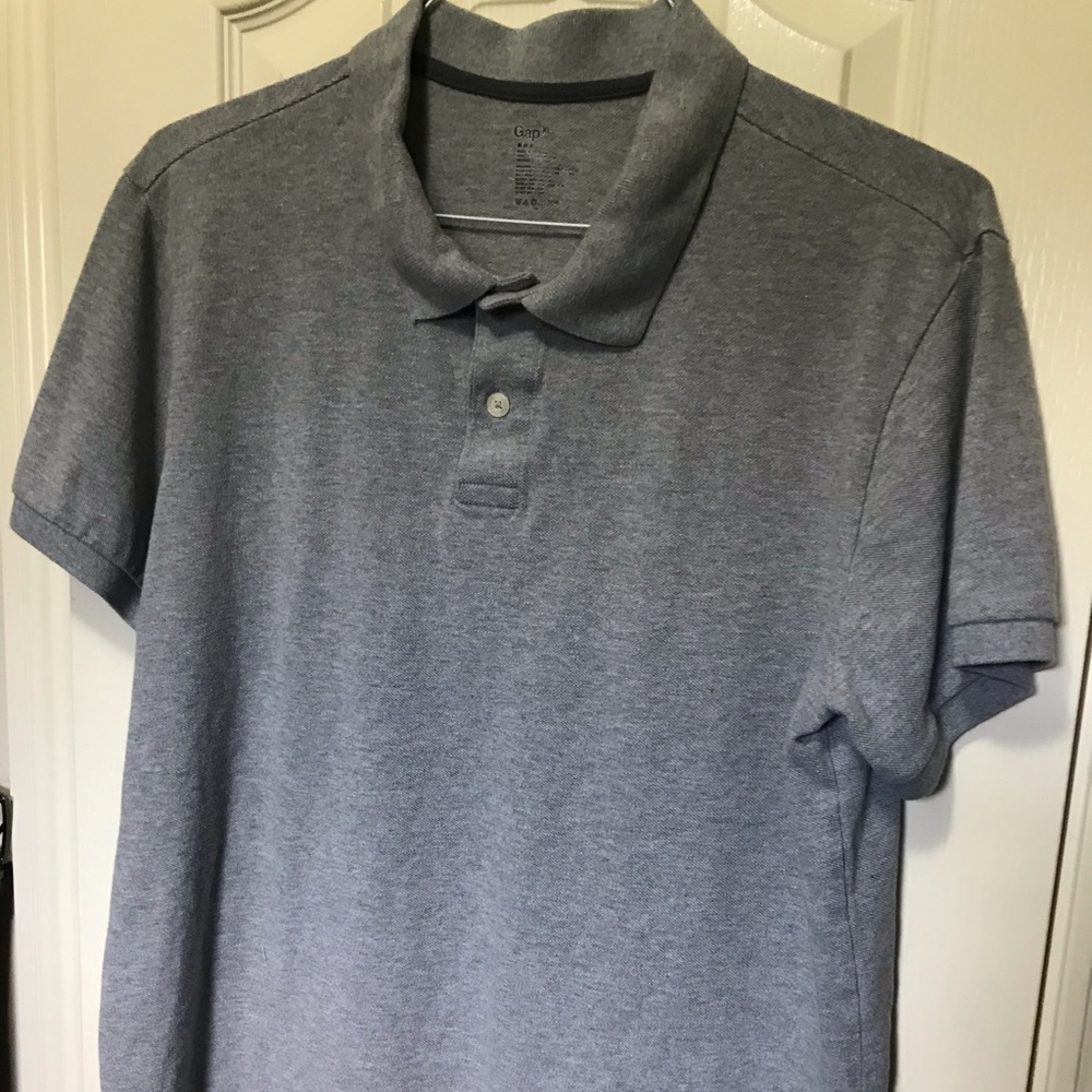Gap Gray Polo Great Condition XL